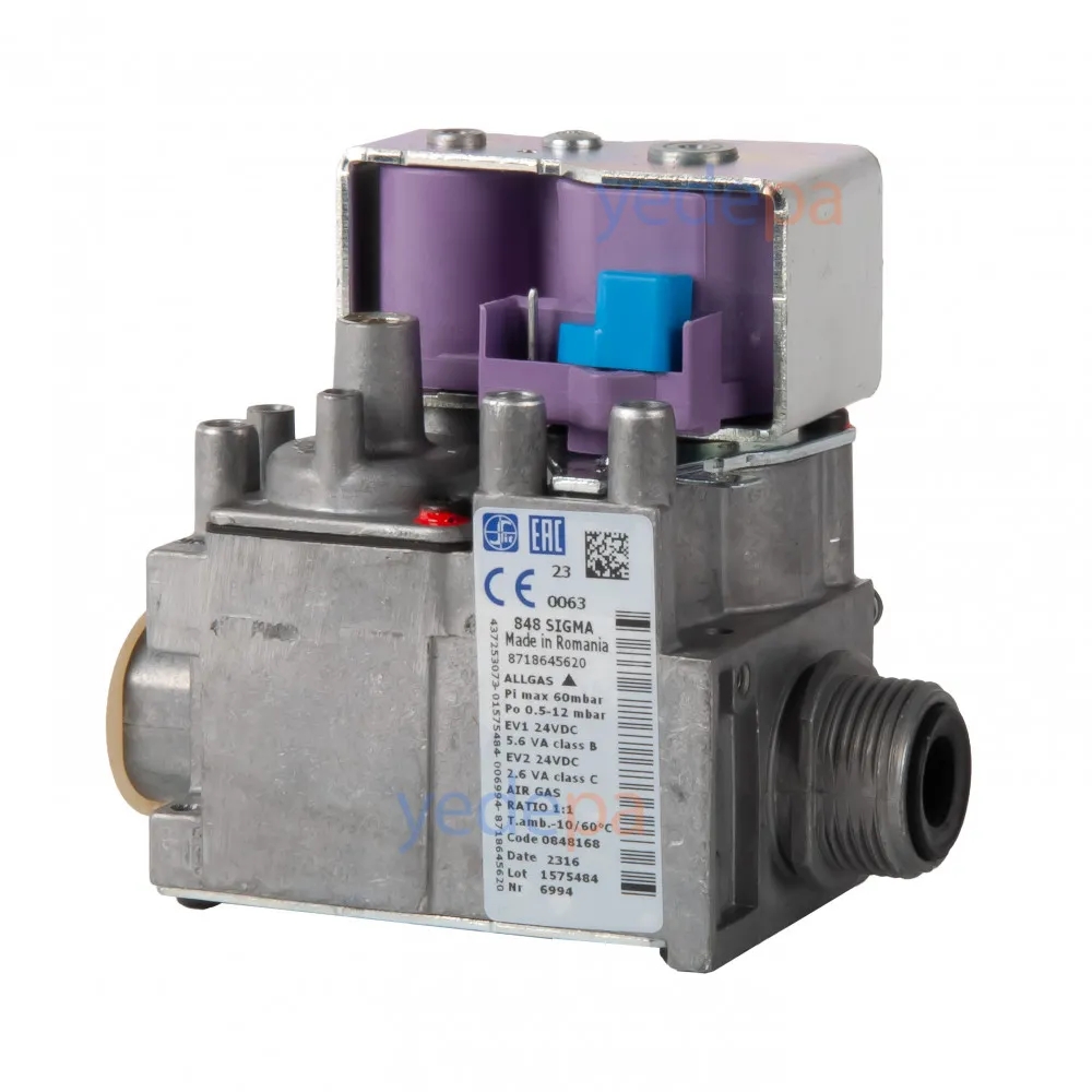 Buderus Bosch condens 2500 gaz Valfi . Buderus logamax plus gb062 gaz valfi . Mor Bobinli . 24vdc