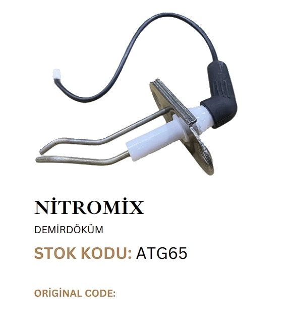 DEMİRDÖKÜM NİTROMİX ATEŞLEME ELEKTROTU