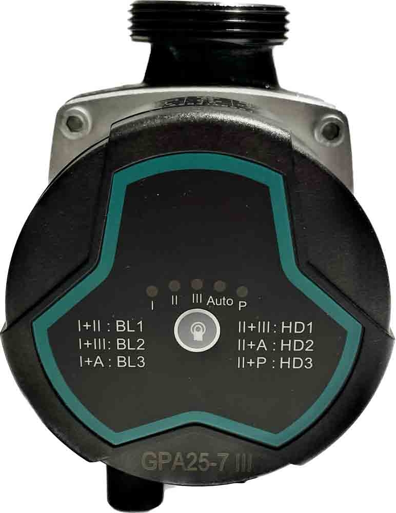 SİRKÜLASYON POMPASI GPA25-7 III 130MM MAX.52W 7M-Q3,40-1 1/2’’