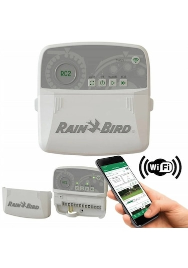 Rain Bird Rc2-230v İç/dış Mekan Kontrol Ünitesi 24v. 4 İstasyonlu elektrikli wifi