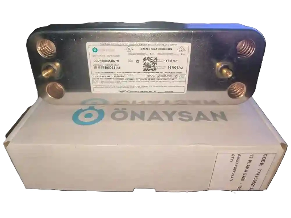  Baymak Baxi Serisi 12 Plakalı Eşanjör (156,5 mm)
