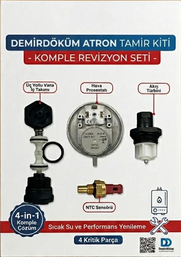 DEMİRDÖKÜM ATRON, NEVA, LYNX  KOMBİ TAMİR KİTİ
